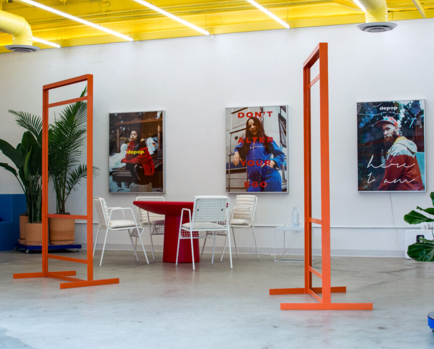 The Depop Space in Los Angeles